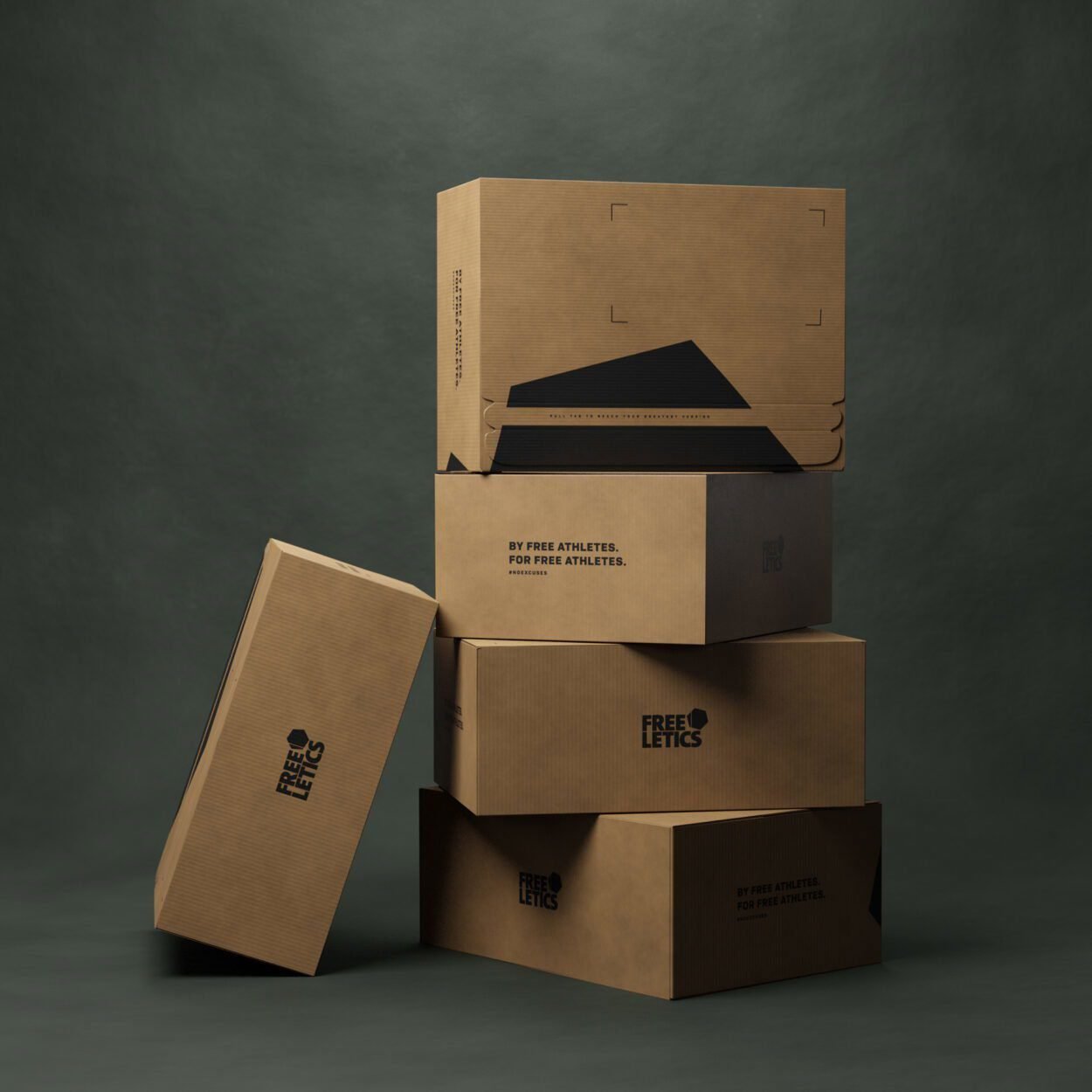 Custom Mailer Boxes 5 Durable custom corrugated box with sleek design for secure product delivery.